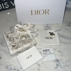 Authentic Dior Bee Badge charm